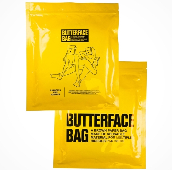 Assholes Live Forever Butterface Bag ALF Gag Novelty Party Gift - Picture 1 of 3